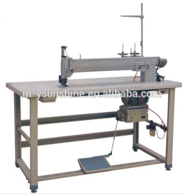 ST Long arm mattress trade mark zigzag sewing machine,label sewing machine