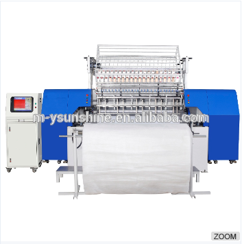 SS-96 Series High speed computerized multineedle lockstitch quilting machine, quilting mattress machine, sewing machine